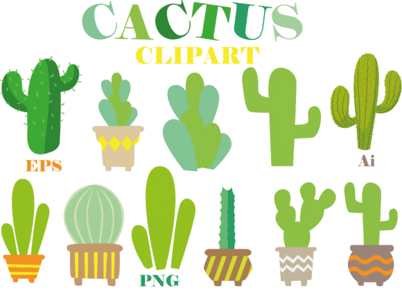 Cute Cactus Clipart: The Ultimate Design Resource for Creative Projects
