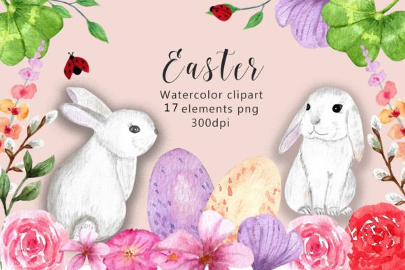Easter Watercolor Clipart: A Vibrant Toolkit for Creative Design