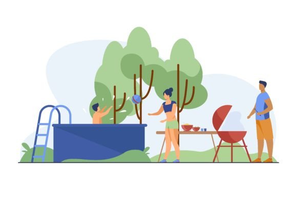 Evaluating the Appeal of People Playing, Swimming, Cooking at Bac for Summer Design Projects