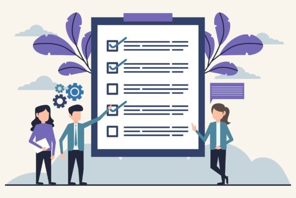 Flat Design Checklist on Clipboard: A Strategic Asset for Visual Communication
