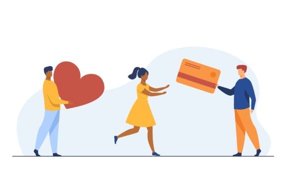 Woman Choosing Money Instead of Love: A Strategic Visual for Modern Decision-Making